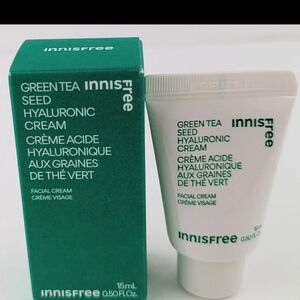 Innisfree Green Tea Seed Hyaluronic Cream - 15ml Travel Size NIB